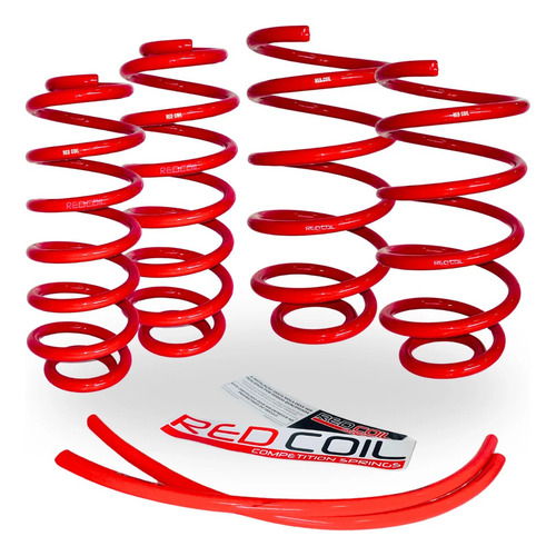 Molas Esportivas Red Coil Vw Jetta Tsi 2.0 2012 Em Diante