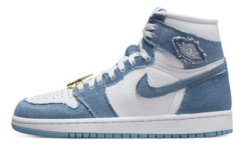 Air High Og Wmns Denim Para Mujer Talla Blanco Azul