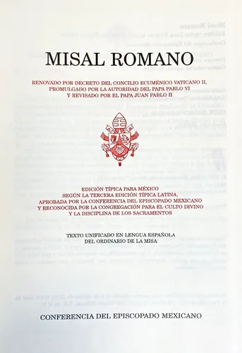 Misal Romano - Tercera Edición Típica - Cem - Buena Prensa | MercadoLibre
