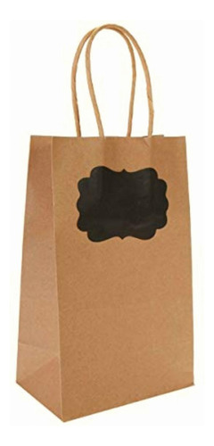 Mylin Bolsa De Papel Con Calcomanía 21x13x8cm Pack 5pz