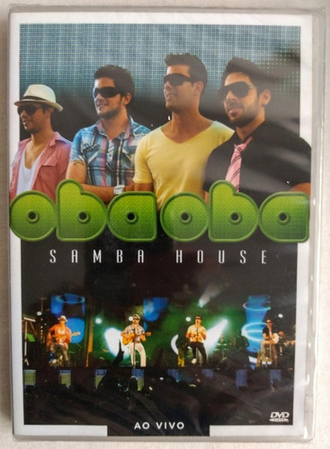 Dvd Oba Oba Samba House Ao Vivo Original Novo E Lacrado