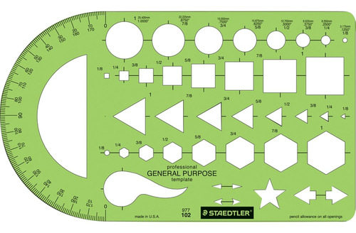 Templates Staedtler 977 102 02 No Aplica