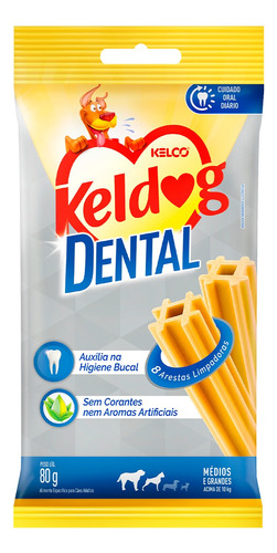 Kelco Keldog Dental 35g Para Cães Mini E Pequeno