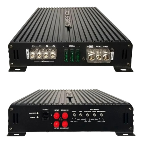Amplificador Rock Series Rks-p1100.1d 1 Canal Clase D 1100w