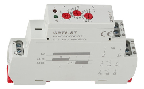 Retardo Grt8st En Motor Star Delta Timer Arrancador Suave De