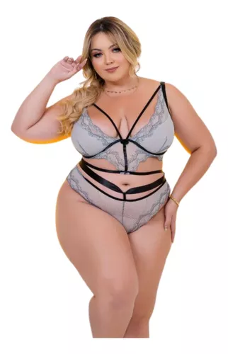 Conjunto Lingerie Sensual Plus Size Sexy (yane)