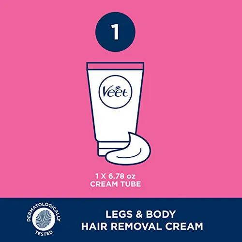 Crema Gel Veet Botanic Inspirations Para Piernas Y Cuerpo, 6