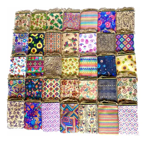 Monederos artesanales de tela clearance