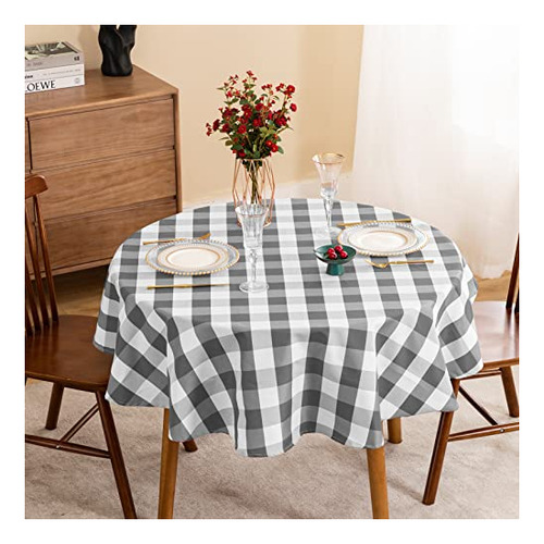 Joybest 60 Inch Buffalo Plaid Tablecloth - Ropa Prfcq