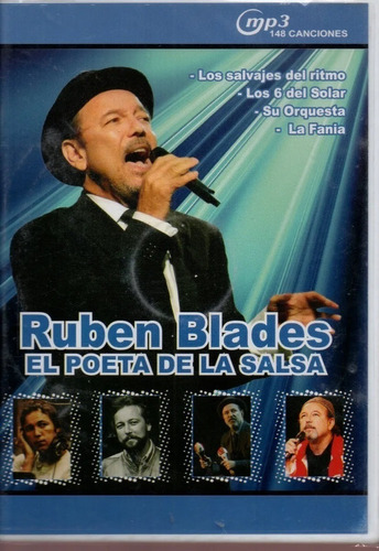 Cd-mp3 Ruben Blades El Poeta De La Salsa 100 Grandes Exitos