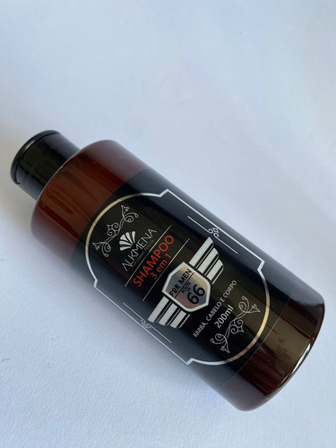Shampoo Masculino 3x1, Barba, Cabelo E Corpo For Men