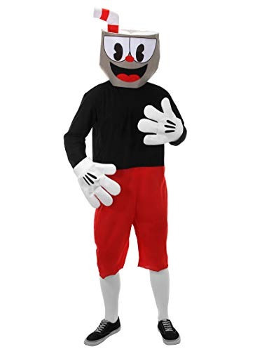 Elope Cuphead Cosplay Traje Básico L /xl