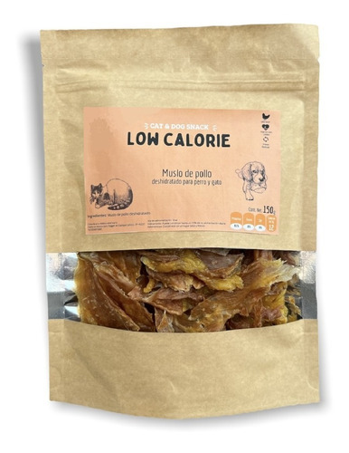 Natural Dog Treats Low Calorie (muslo De Pollo) 150gr