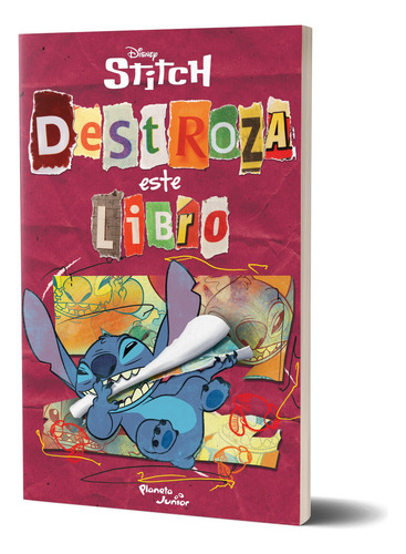 Stitch. Destroza Este Libro: N/a, De Disney. N/a Editorial Planeta Junior, Tapa Blanda En Español, 2024