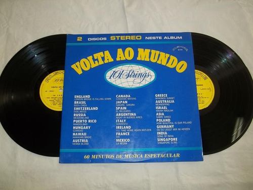 Lp Vinil - Volta Ao Mundo - 60 Minutos De Música Espetacular