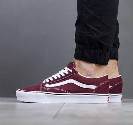 tenis vans feminino vinho mercado livre