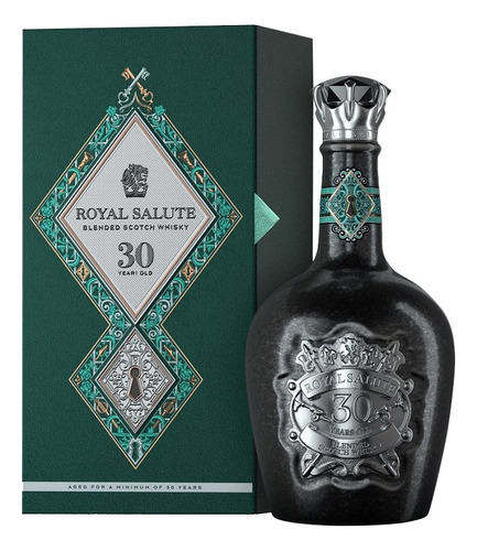 Whisky Royal Salute 30 Anos The Kingdom 500ml Original Full