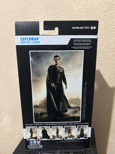 Superman Justice League Snyder Dc Multiverse Sellado (nu3v0) (Usado)