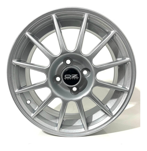 Rodas Zk1012 Renault Clio Sandero Aro 14 4x100 (jogo)+ Bicos Cor Prata