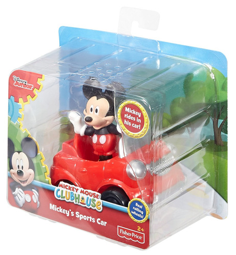 Fisher-price - Disney Mickey Mouse - Coche Deportivo De Mick