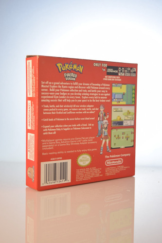 Pokémon Firered Version Nintendo Game Boy Advance (Usado)