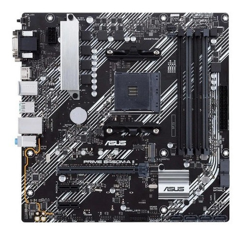 Placa Madre Asus Prime B450 M-a Ii Am4 Amd Ryzen Aura Sync