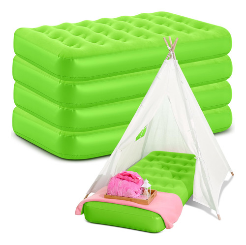 Leyndo Colchon De Aire Para Ninos, Cama Inflable Para Ninos,