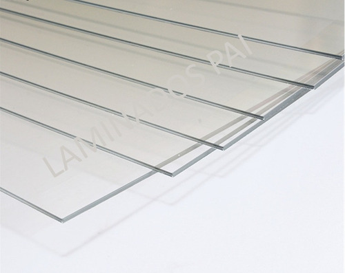 Placa Transparente Cristal Simil Acrilico 1.22x2.44mt 1,5mm