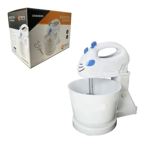 Imagen 3 de 4 de Batidora De Mano Electrica C/bowl Velocidades 200w Base