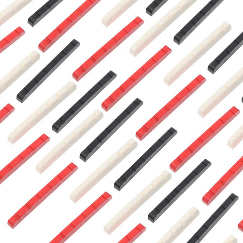 4 X 2 Piezas De Tuerca De Para Guitarra Eléctrica, Rojo