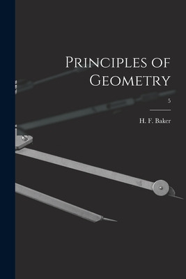 Libro Principles Of Geometry; 5 - Baker, H. F. (henry Fre...