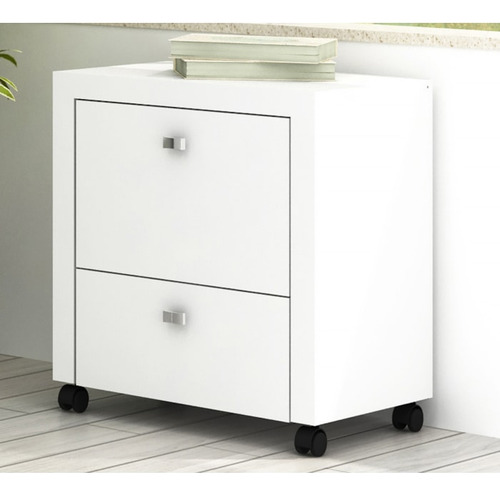 Gaveteiro Para Pasta Suspensa Me4112 Branco Tecno Mobili