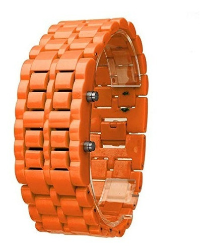 Reloj Led Iron Samurai Plastic Lava Style Unisex Digital 