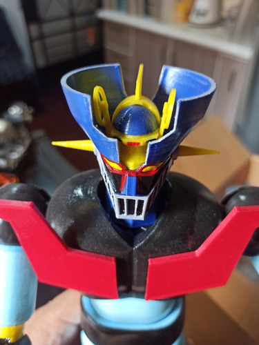 Imagen 5 de 6 de Mazinger Z 3d Robot No Bandai Articulado