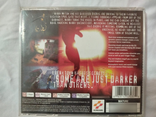 Silent Hill 1 Jogo Original De Ps1 (Usado)