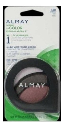 Paleta De Sombras Almay Intense I Color Hipoalergenico Sombra 120 Greens