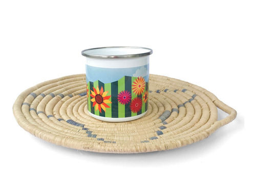Tazas De Peltre Con Ilustración De Galipán