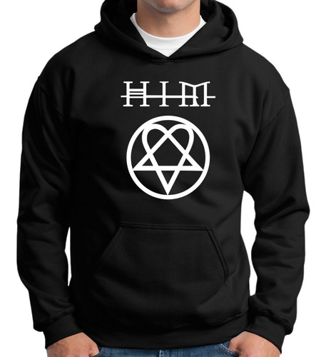 Sudadera Him Banda Metal Gotico Heartagram