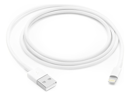 Cable cargador de datos USB para iPhone 6, 7, 8 X, Xr, Xs, 11, 12 Pro, color blanco
