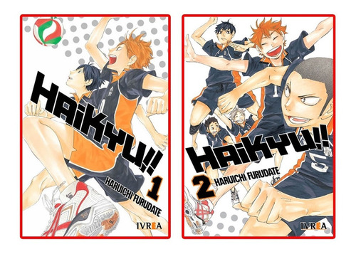 Combo Haikyu!! Vol. 1 Y 2 - Ivrea - Manga