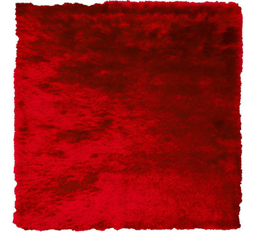 Tapete Gold Shaggy 09 Vermelho -2,00 X 2,50 - Edantex