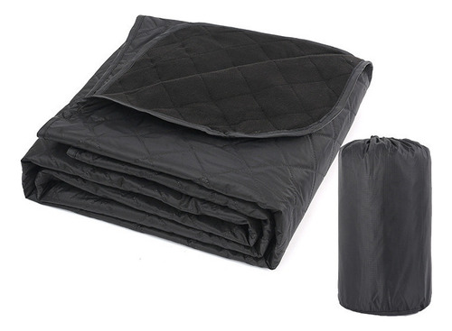 Waterproof And Thickened Shaker Fleece Camping Blanket