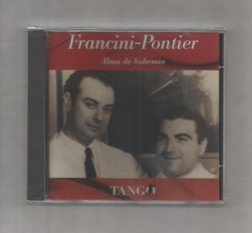 Francini Pontier Alma De Bohemio Cd Nuevo Altaya Tango