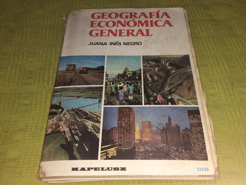 Geografía Económica General - Juana Inés Negro - Kapelusz