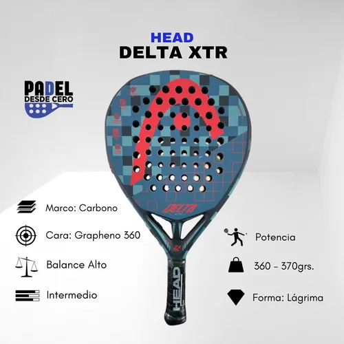 Pala pádel head delta xtr new arrivals
