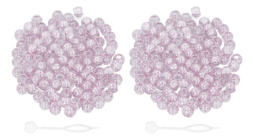 Perlas Grandes Con Agujeros Para Cabello Suelto, 200 Unidade