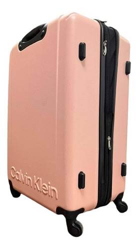 Valija Rigida Calvin Klein Texturizada Grande Ruedas Premium