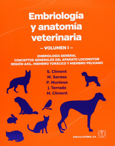 Embriología/anatomía Veterinaria Volumen I Embriología Ge