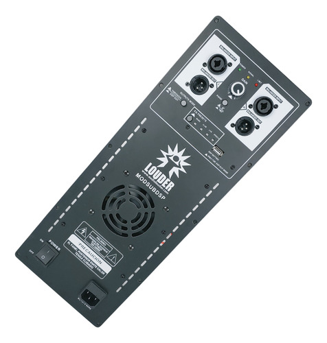 Modulo Amplificado Dsp Subwoofer Bajos Graves Clase D 1200w