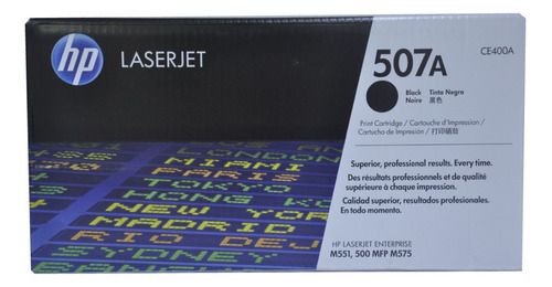 Toner Negro Hp 507a Ce400a Original Para Laserjet M551